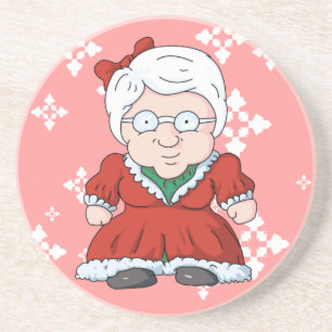 Miss Clause Underlägg Sandsten