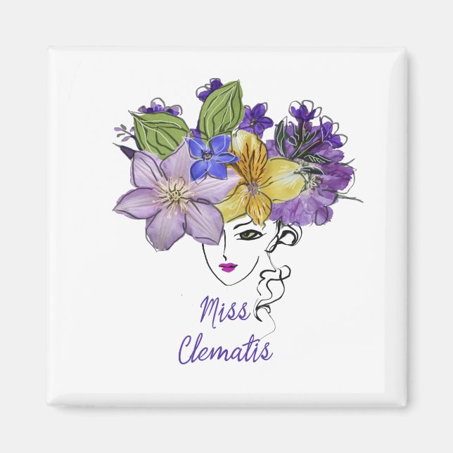 Miss Clematis Magnet (Framsidan)