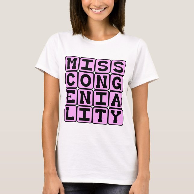 Miss Congeniality, tävlingspris Tee Shirt (Framsida)