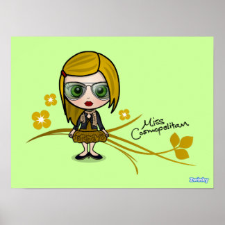 "Miss Cosmopolitan" Poster