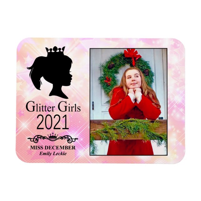 Miss December 2021 Magnet (Horisontell)