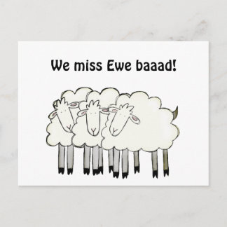 Miss dig (spela på ord) vykort