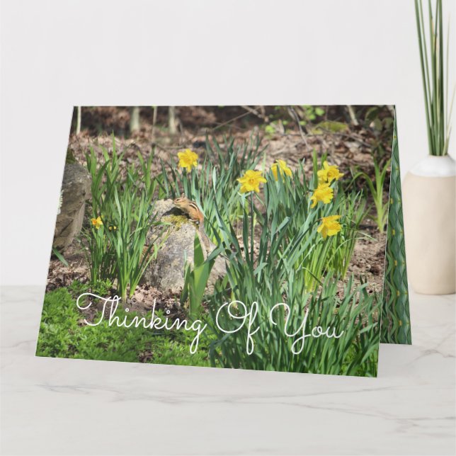 Miss du tänker på dig kort (Framsida)