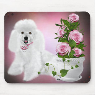 Miss Elegant Pudel Mousepad Musmatta