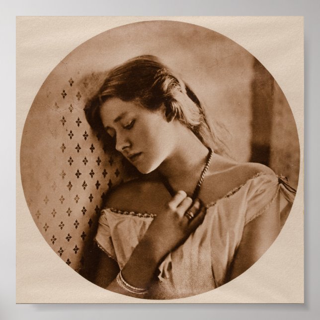 Miss Ellen Terry, Julia Margaret Cameron Poster (Framsidan)