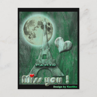 Miss er Paris Vykort