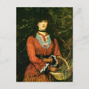 Miss Eveleen Tennant av John Everett Millais Vykort