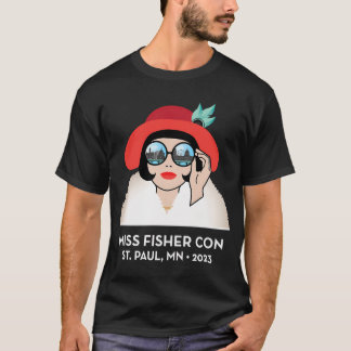 Miss Fisher Con 2023 - omvänd T Shirt