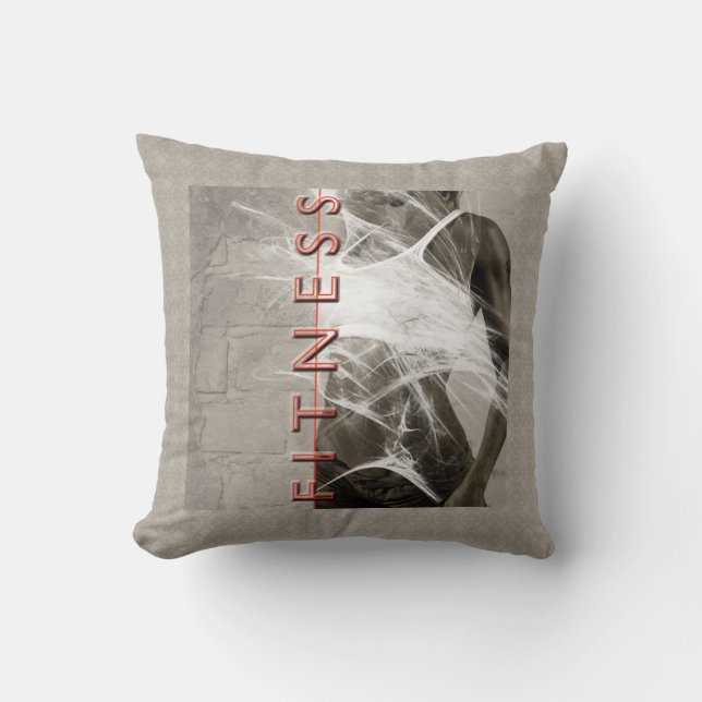 Miss Fitness - Pillow Kudde (Framsida)