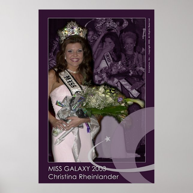 Miss Galaxy 2003 Poster (Framsidan)
