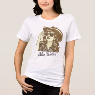 Miss gör aldrig fel Wallen-skjorta, Wallen-konsert T Shirt