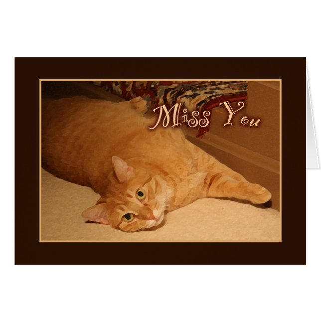 Miss Hälsningskort (Framsidan Horizontal)