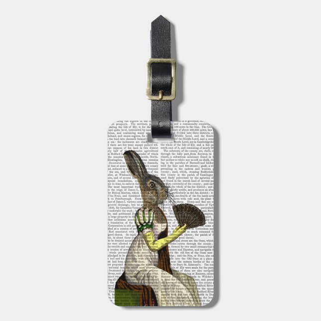 Miss Hare Bagagebricka (Vertikal Framsida)