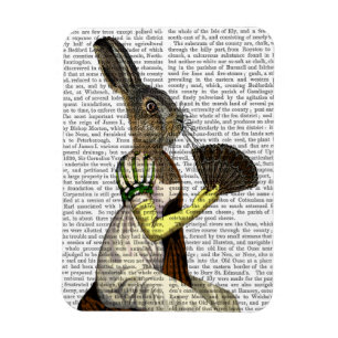 Miss Hare Magnet