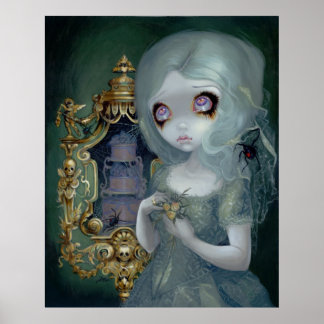 Miss Havisham ART PRINT Gothic Bride Poster