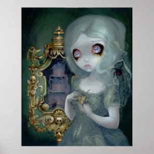Miss Havisham ART PRINT Gothic Underbar Expections Poster