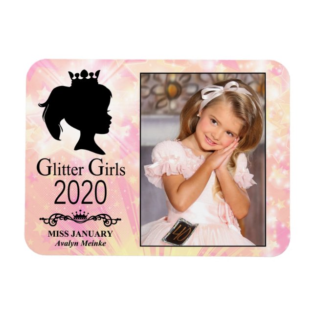 Miss Januari 2020 Magnet (Horisontell)