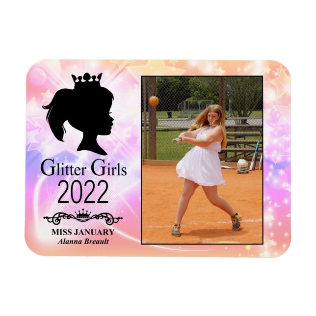 Miss Januari 2022 Magnet (Horisontell)