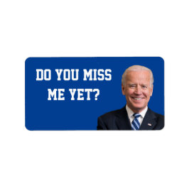 Miss Joe Biden än? Adressetikett
