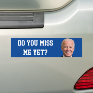 Miss Joe Biden än? Bildekal