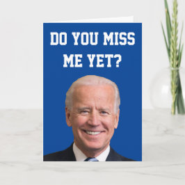 Miss Joe Biden än? Kort