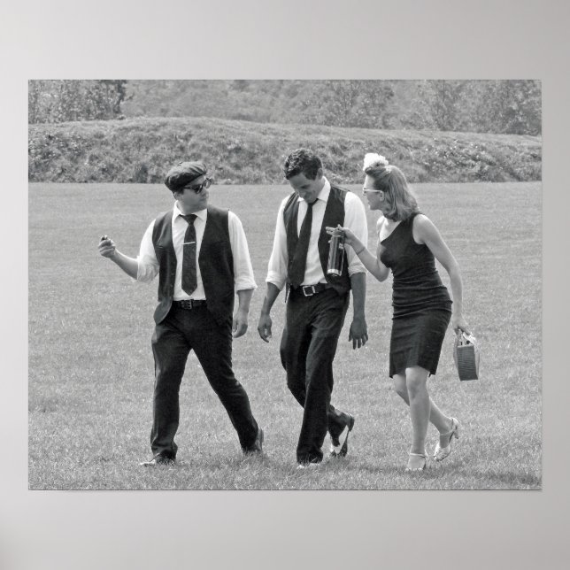 Miss Jubilee och Humdingers Poster (Framsidan)