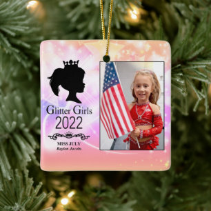 Miss juli 2022 Ceramic Ornament