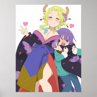 MISS KOBAYASHIS DRAGON MAID LUCOA 2 POSTER