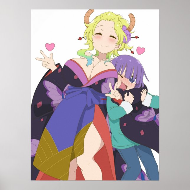 MISS KOBAYASHIS DRAGON MAID LUCOA 2 POSTER (Framsidan)