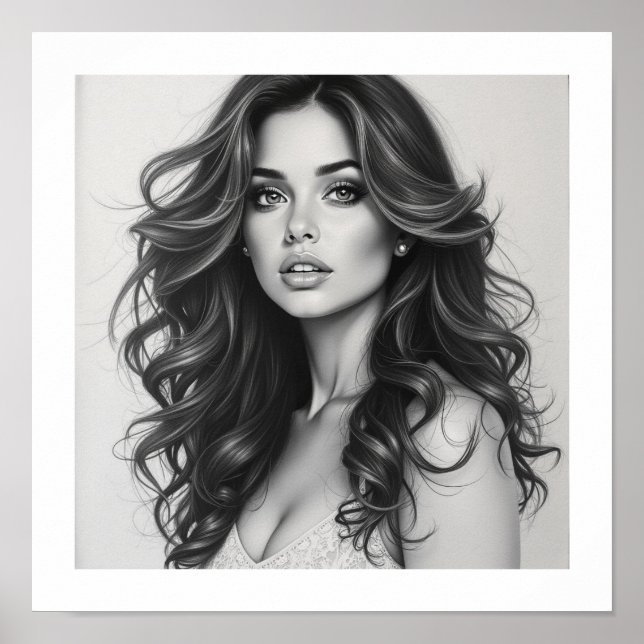 Miss-kvinna Poster (Framsidan)