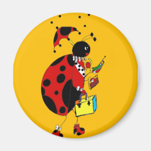 Miss Ladybug Magnet