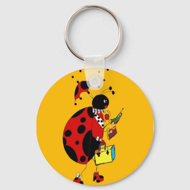 Miss Ladybug Nyckelring (Framsida)