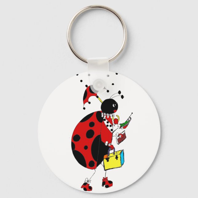 Miss Ladybug Nyckelring (Framsida)
