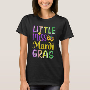 Miss Mardi Gras för New Orleans costume gir T Shirt