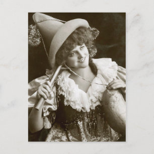 Miss Marie Studholme som Dam Madcap 1905 Vykort