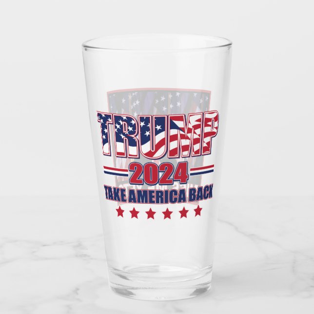 Miss Me ännu - Trump 2024 Glaskopp (Framsida)