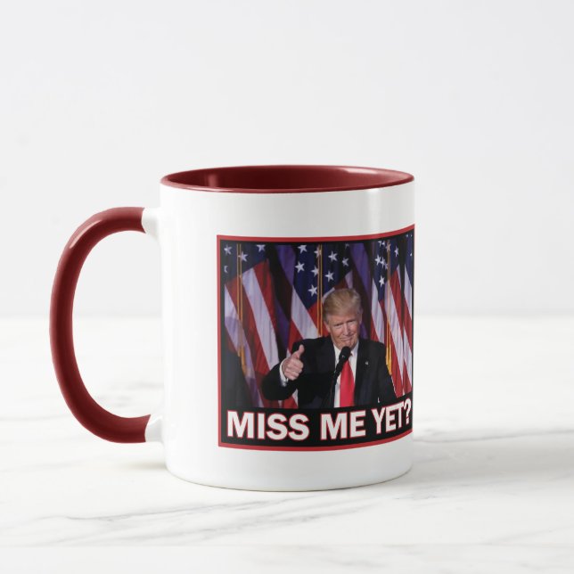 Miss Me ännu Trump 2024 Mugg (Vänster)