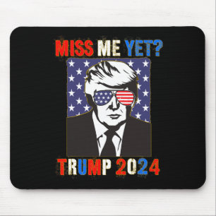 Miss Me ännu Trump 2024 Patriotic 4:e juli Trump Musmatta