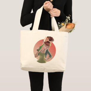 Miss Meow: Retrobarstämning & Sassy Bow Katt Jumbo Tygkasse