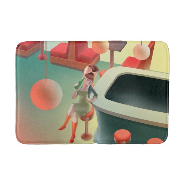 Miss Meow - sena natten i Pub-serien Badrumsmatta (Framsidan)