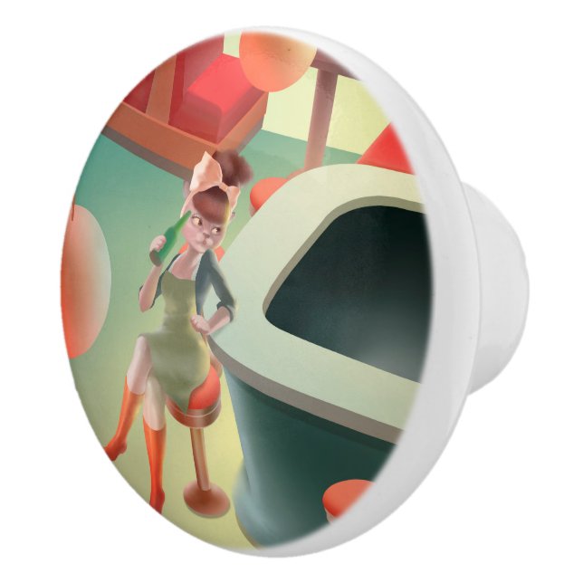 Miss Meow - sena natten i Pub-serien Knopp (Höger)