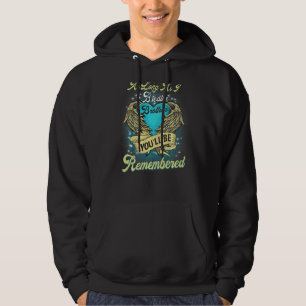 Miss min broder Guardian Angel i himlen för Bortta Hoodie