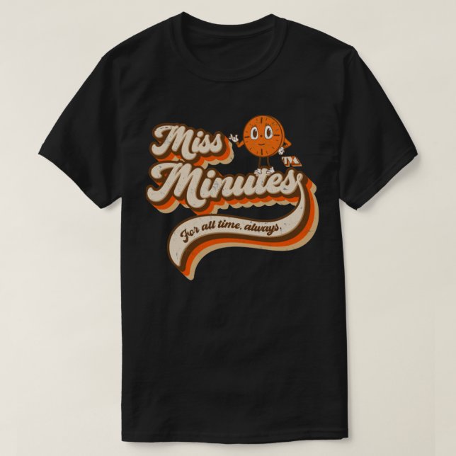 MISS MINUTES T SHIRT (Design framsida)