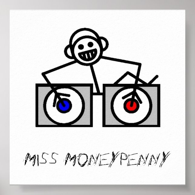 Miss MoneyPenny poster (Framsidan)