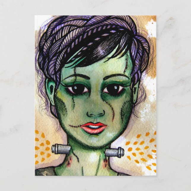 Miss Monster Vykort (Framsida)