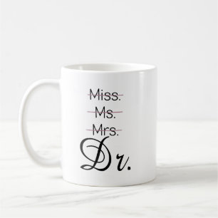 Miss mr Dr shirt Kaffemugg
