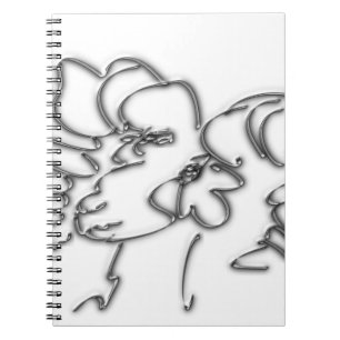 Miss Mrs Järn Aries Notebook Anteckningsbok Med Spiral