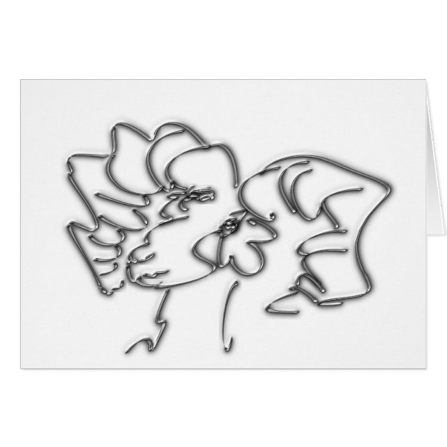 Miss Mrs Silver Aries födelsedagshälsningskort Hälsningskort (Framsidan Horizontal)