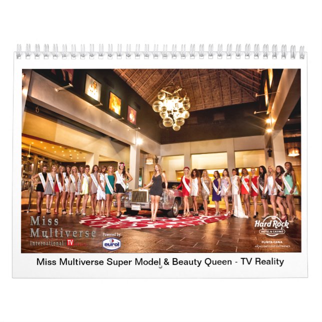Miss Multiverse Model & Beauty Queen 2014 Calendar Kalender (Omslag)
