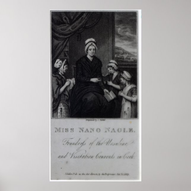 Miss Nano Nagle, 1809 Poster (Framsidan)